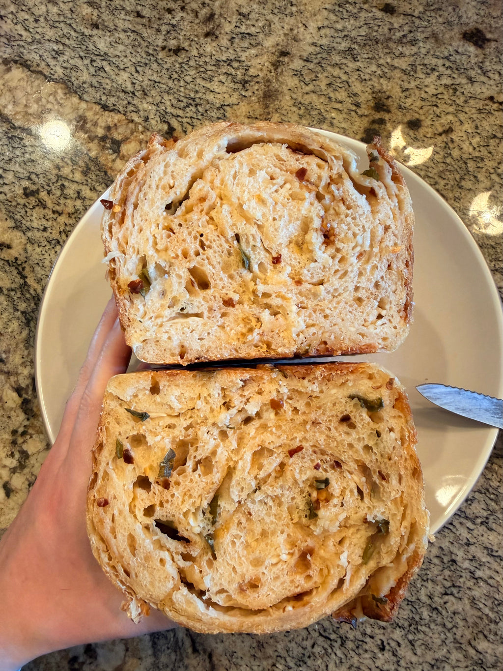 Rougarou sourdough bread