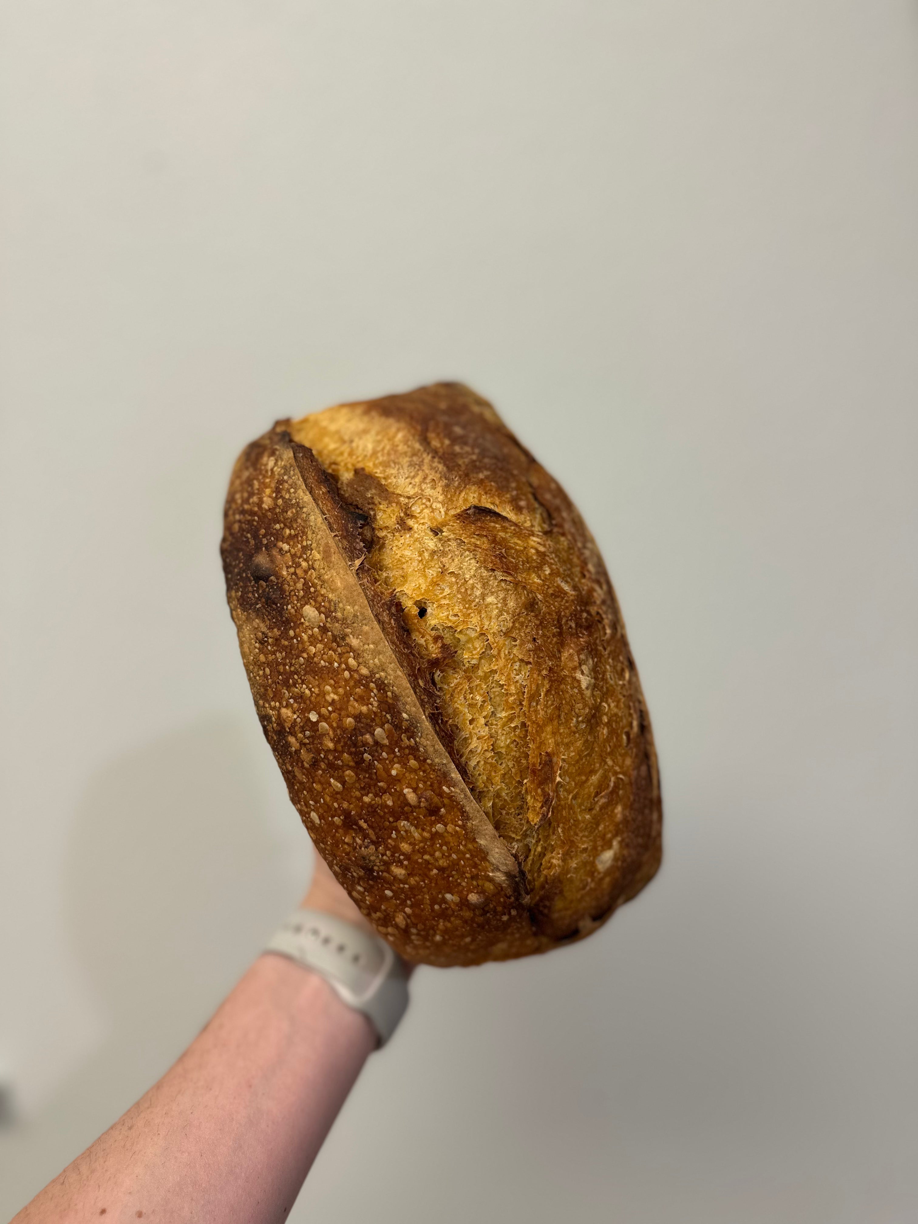 Pumpkin Spice Sourdough loaf