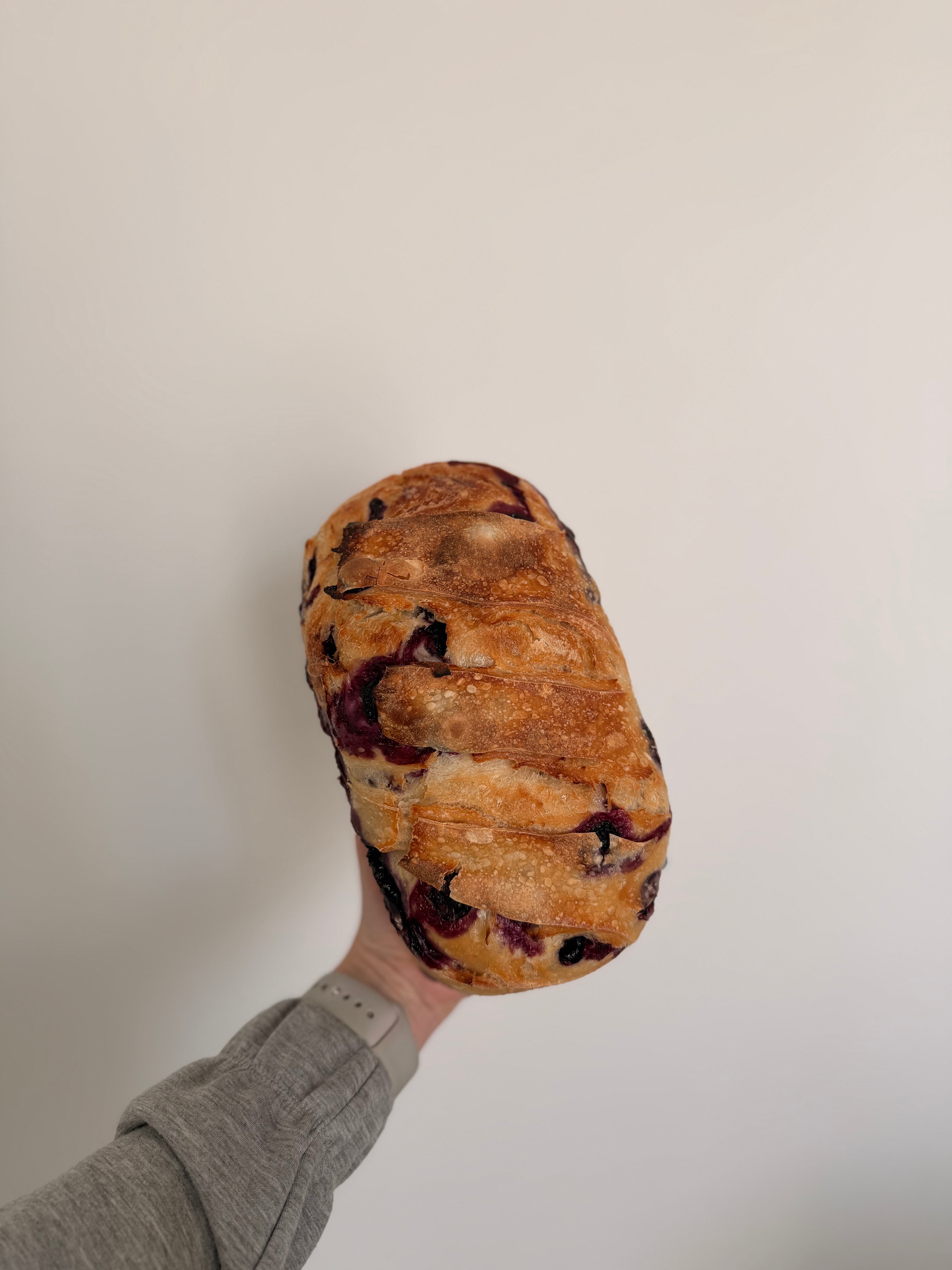 Lemon Blueberry Sourdough loaf
