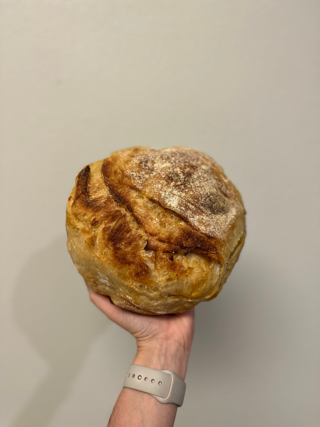 Pepper Jelly Sourdough Loaf