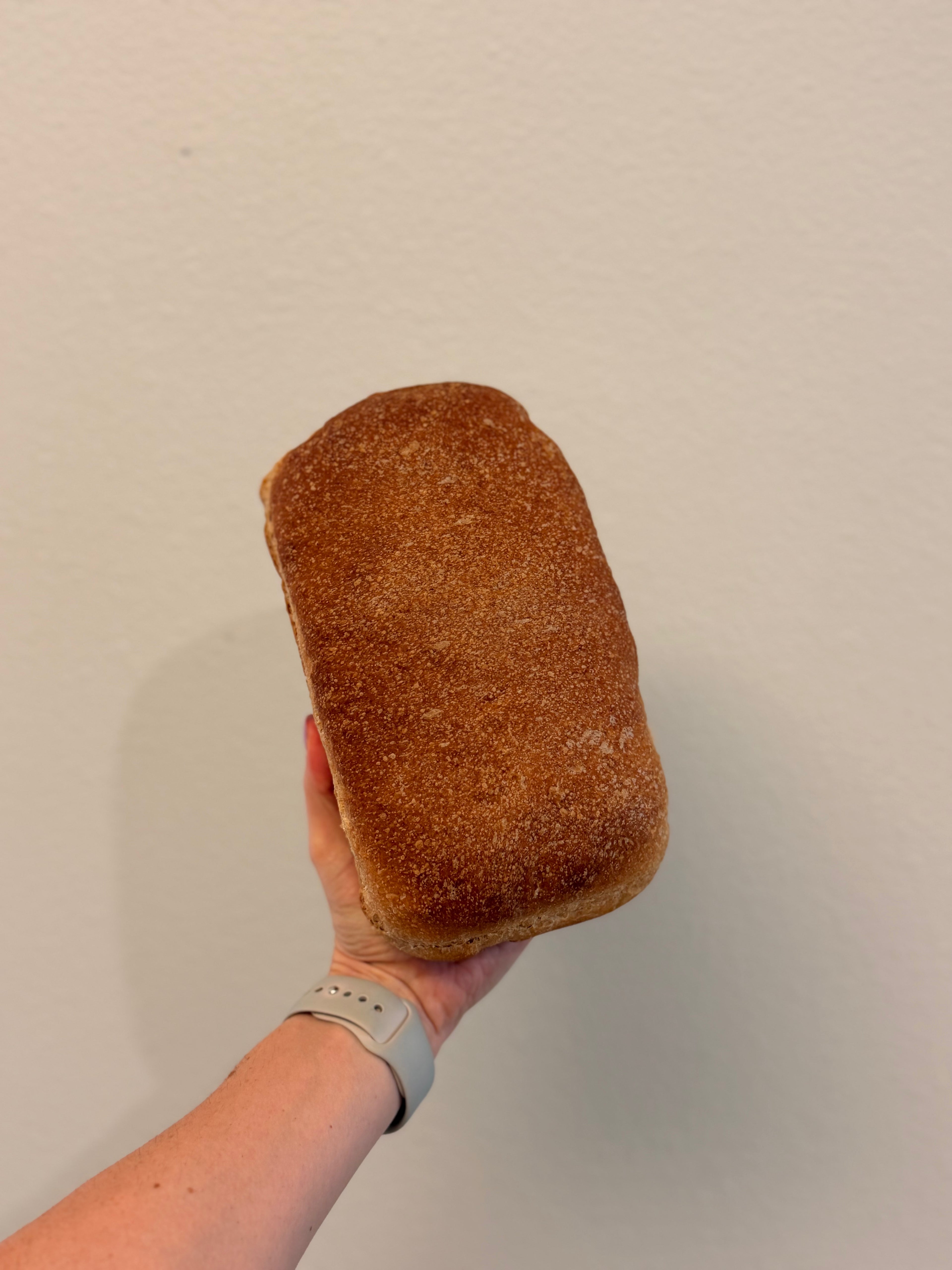 Sourdough Honey Wheat Sandwich Loaf