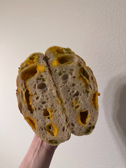 Jalapeño and Cheddar Cheese Loaf